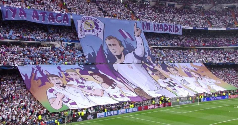 Εντυπωσιακό coreo: “Παίξε επίθεση Ρεάλ μου” (PHOTOS+VIDEO)