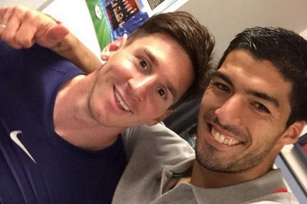 Ο Σουάρες με τον “καλύτερο παίκτη του κόσμου”