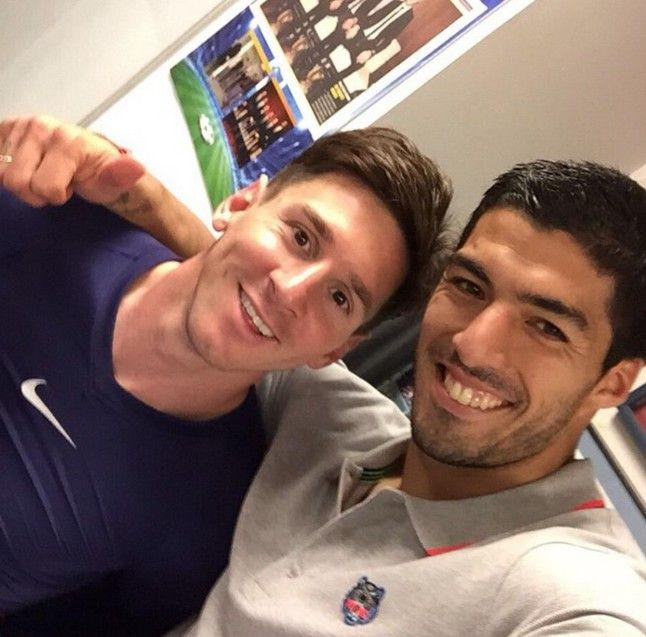 Ο Σουάρες με τον “καλύτερο παίκτη του κόσμου”