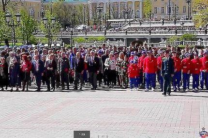 Η ΤΣΣΚΑ για την επέτειο της νίκης κατά του φασισμού (VIDEO)