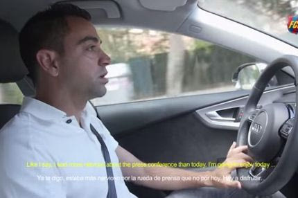 Το backstage της τελευταίας συμμετοχής του Τσάβι στην Primera (VIDEO)