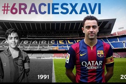 Η επετειακή εμφάνιση της Μπαρτσελόνα για τον Τσάβι (PHOTOS)