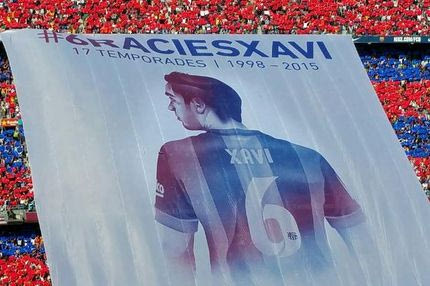 Το “Καμπ Νόου” αποχαιρέτισε τον Τσάβι (PHOTOS+VIDEO)