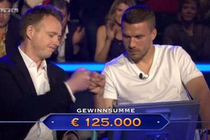 Ο Ποντόλσκι κέρδισε 125.000 ευρώ σε τηλεπαιχνίδι