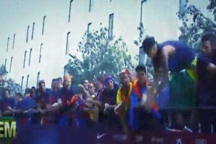 Φιέστα Μπαρτσελόνα: Φίλαθλος χαρίζει junk food στον Νεϊμάρ!