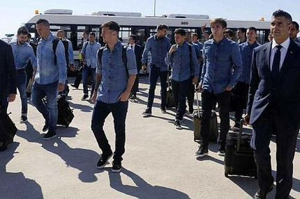 Η άφιξη της Μπαρτσελόνα στο Βερολίνο