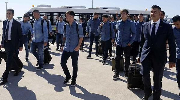 Η άφιξη της Μπαρτσελόνα στο Βερολίνο