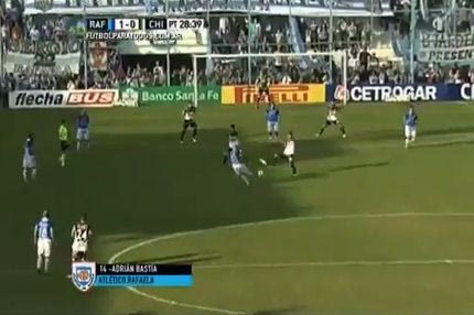 Τρομερό γκολ στην Αργεντινή από τα 35 μέτρα