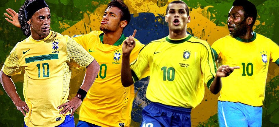 Τα καλύτερα “Νο 10” της εθνικής Βραζιλίας