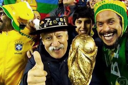 O πιο φανατικός φίλαθλος της Βραζιλίας και στο Copa America