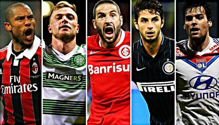 Οι 50 καλύτερες περιπτώσεις ελεύθερων ποδοσφαιριστών