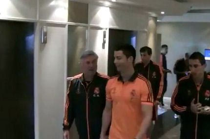 Οι παίκτες, ο Αντσελότι και ο Ζιντάν λίγες ώρες πριν το θρίαμβο (VIDEO)