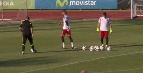 Ούτε λέξη δεν αλλάζουν οι Ντε Χέα και Κασίγιας στις προπονήσεις της εθνικής Ισπανίας