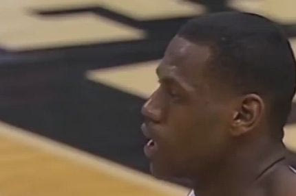 Ο Λεμπρόν Τζέιμς στα 18 ήταν ήδη σταρ