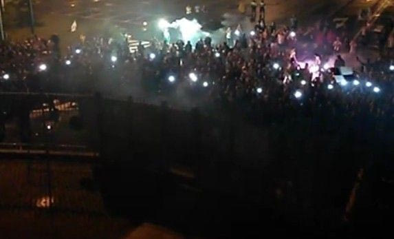 Υποδοχή…Κυπελλούχου στη Γιουβέντους από οπαδούς της