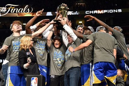 Οι πανηγυρισμοί των Γουόριορς