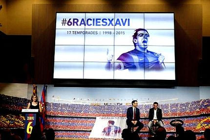 Tα δάκρυα του Τσάβι για τον Αραγονές