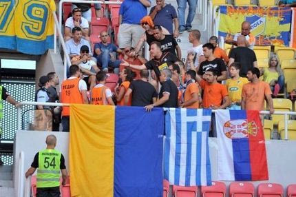 Ένταση στο ματς του ΑΠΟΕΛ στα Σκόπια