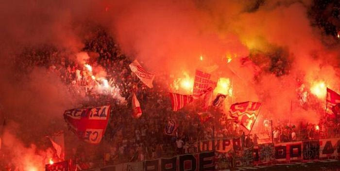 Χειροβομβίδα στο γήπεδο του Αστέρα Βελιγραδίου