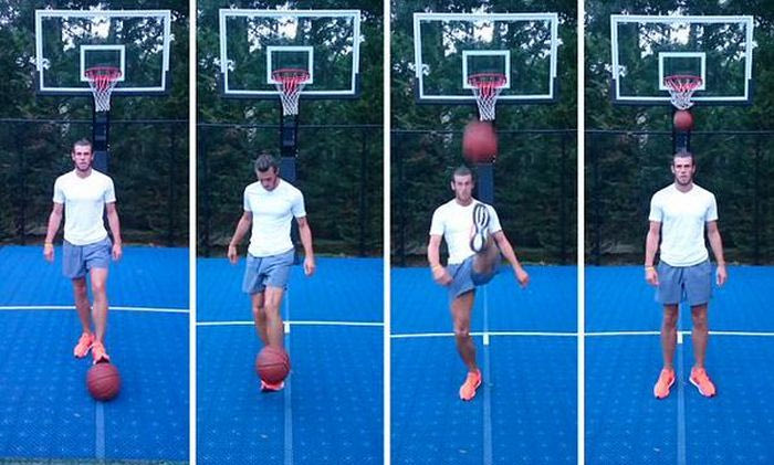 Καλάθι στα “τυφλά” από τον Μπέιλ