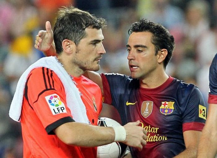 Τσάβι κατά Ρεάλ για Κασίγιας