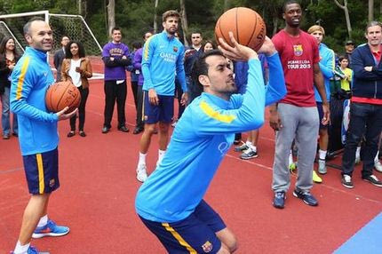 Ινιέστα και Μπουσκέτς το γύρισαν στο… μπάσκετ