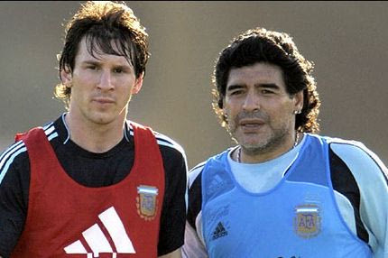 “Καρφιά” Μαραντόνα για Μέσι