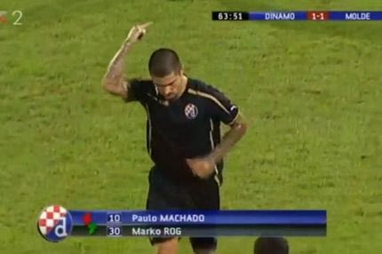 Έδειξε το μεσαίο δάχτυλο στους οπαδούς της Ντιναμό ο Μασάντο