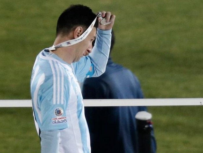 Ο Μέσι αρνήθηκε το βραβείο του MVP του Κόπα Αμέρικα