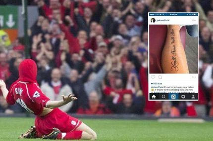 O Ρίισε “χτύπησε” τατουάζ της Λίβερπουλ