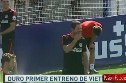 Ξεκαρδίστηκε με τον… ανήμπορο Βιέτο ο Σιμεόνε