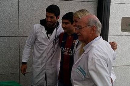 Η υπόσχεση του Σουάρες σε 15χρονο καρκινοπαθή