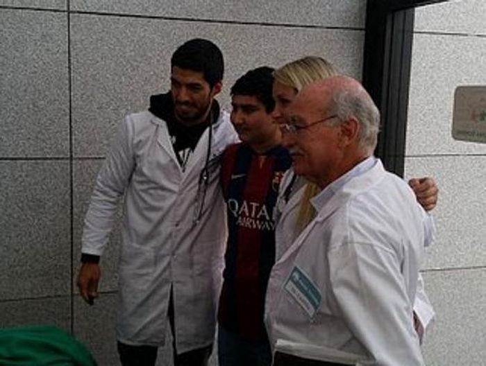 Η υπόσχεση του Σουάρες σε 15χρονο καρκινοπαθή