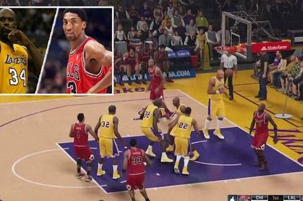 Η κόντρα Σακίλ-Πίπεν στο NBA2K: All Star Λέικερς vs All Star Μπουλς