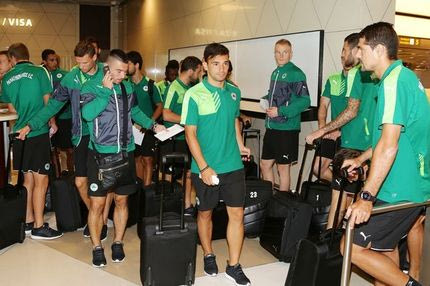 Έφτασε στο Μπακού με στόχο τη νίκη ο Παναθηναϊκός