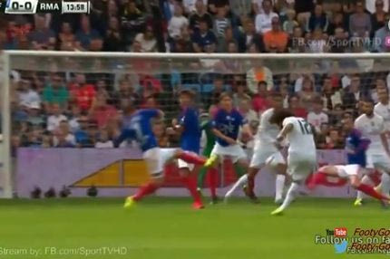 Πέτυχε παιδί στην εξέδρα ο Μαρσέλο