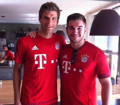 Στην προπόνηση της Μπάγερν ο Ελληνοαμερικανός ήρωας