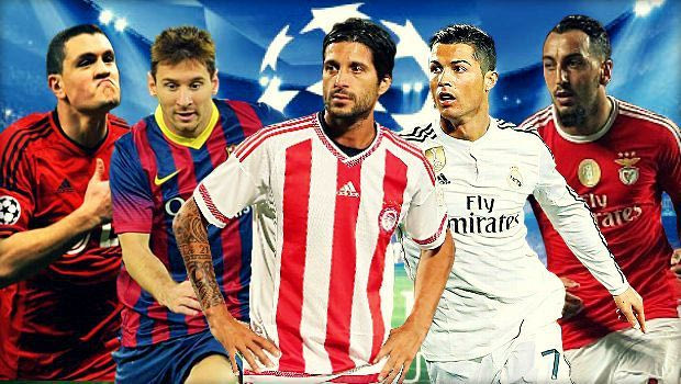 Η παρουσίαση των πιθανών αντιπάλων του Ολυμπιακού στο Champions League