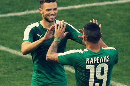 Με Μπεργκ και Καρέλη η προπόνηση του Παναθηναϊκού