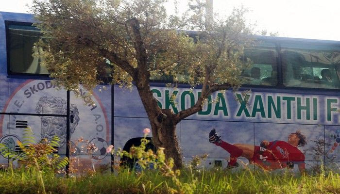 Επίθεση στο πούλμαν της Ξάνθης στην επιστροφή από Θεσσαλονίκη