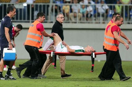 Έμεινε στο Μπακού ο τραυματίας Λουντ