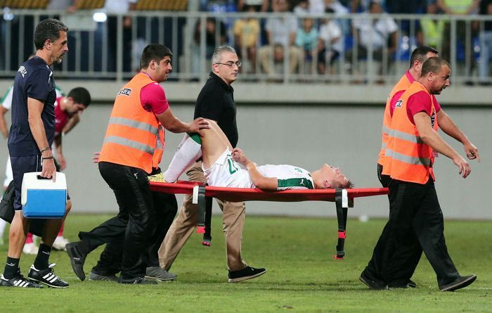 Έμεινε στο Μπακού ο τραυματίας Λουντ