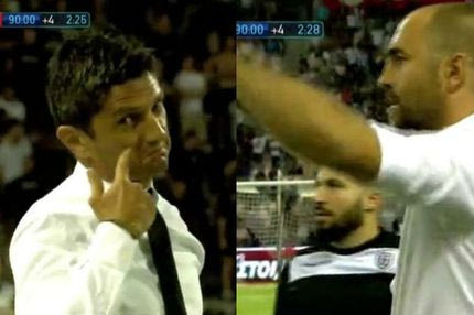 Η απολαυστική παντομίμα Λουτσέσκου και Τούντορ