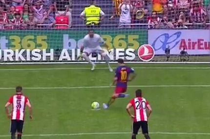 Ο Ιραϊθόθ “ψάρεψε” τον Μέσι: Χαμένο πέναλτι για τον Αργεντινό