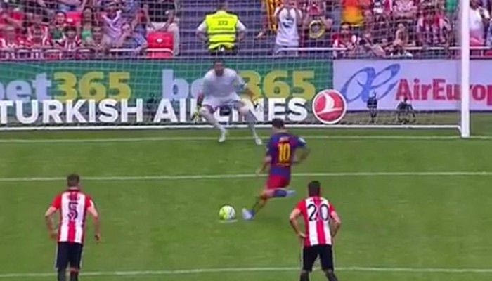 Ο Ιραϊθόθ “ψάρεψε” τον Μέσι: Χαμένο πέναλτι για τον Αργεντινό