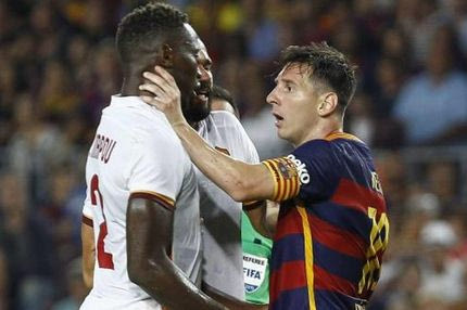 Μέσι εκτός εαυτού: Κεφαλιά και πνίξιμο στον Εμπιουά