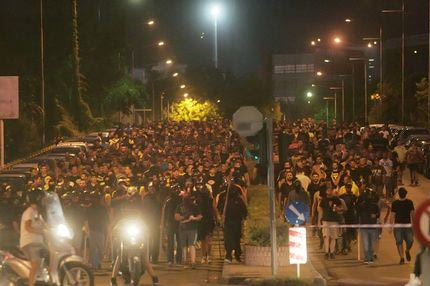 Νέο συλλαλητήριο οι οπαδοί του Άρη