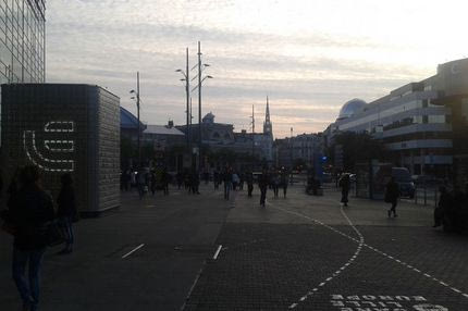 Οι σκίουροι στο δρόμο για το γήπεδο…