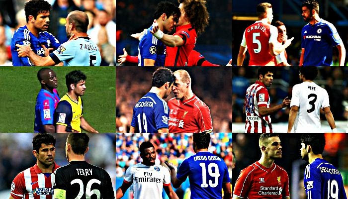 Όλοι οι τσαμπουκάδες του Ντιέγκο Κόστα