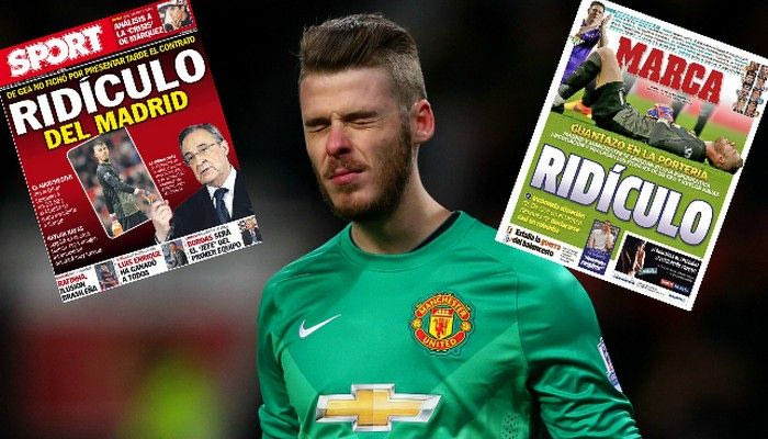 Τι λένε Ρεάλ, Γιουνάιτεντ για το “κάζο” με Ντε Χέα